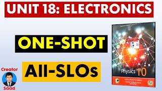 Chapter 18: Electronics | All SLOs | Class 10 Physics | Book NBF | Federal Board