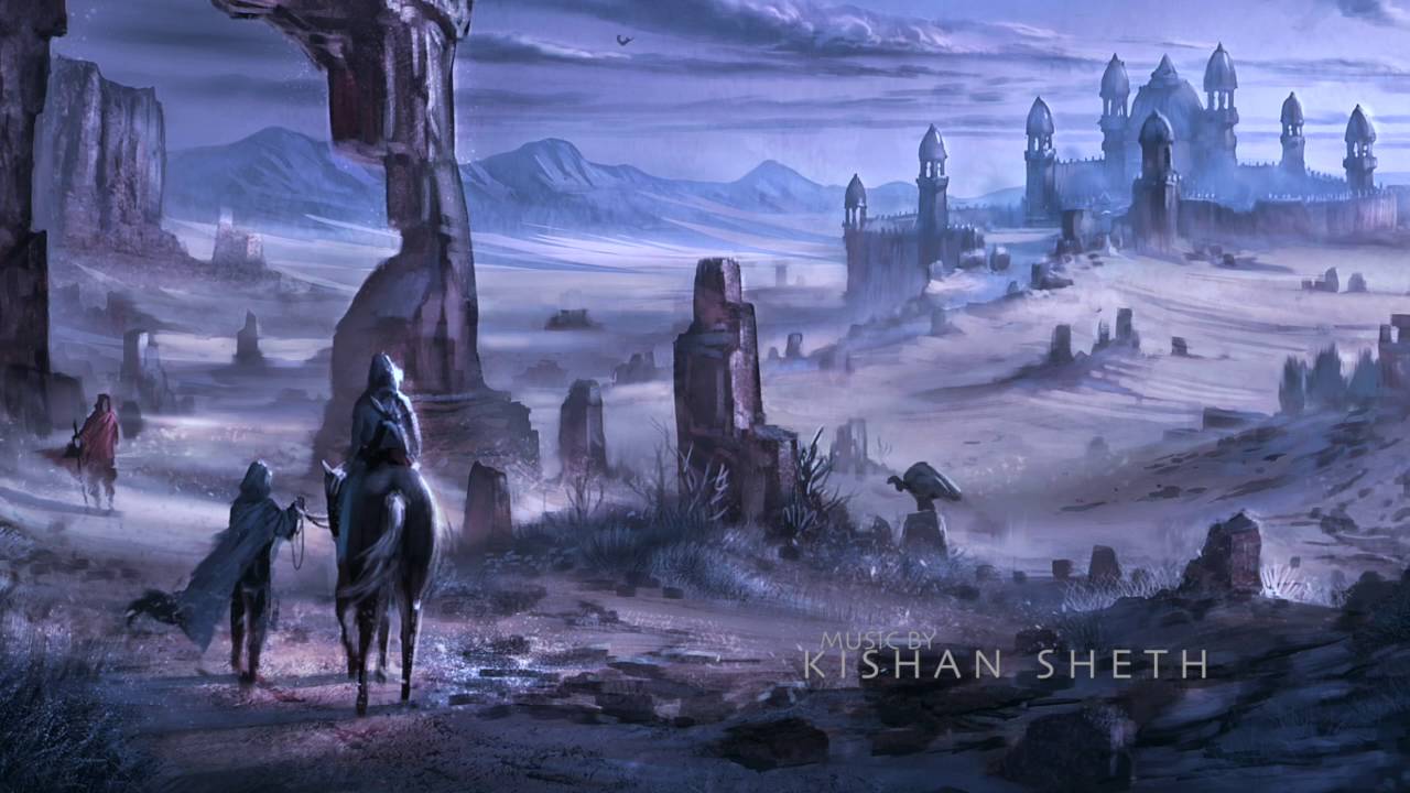 Desert Flutes - Dark Ambient Music & Wind Sounds - Fantasy Medieval Music