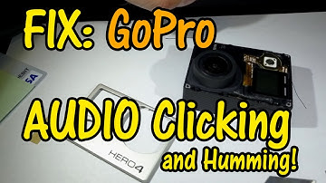 GoPro FIX Audio Clicking and Humming Hero4 (Wifi Interference)