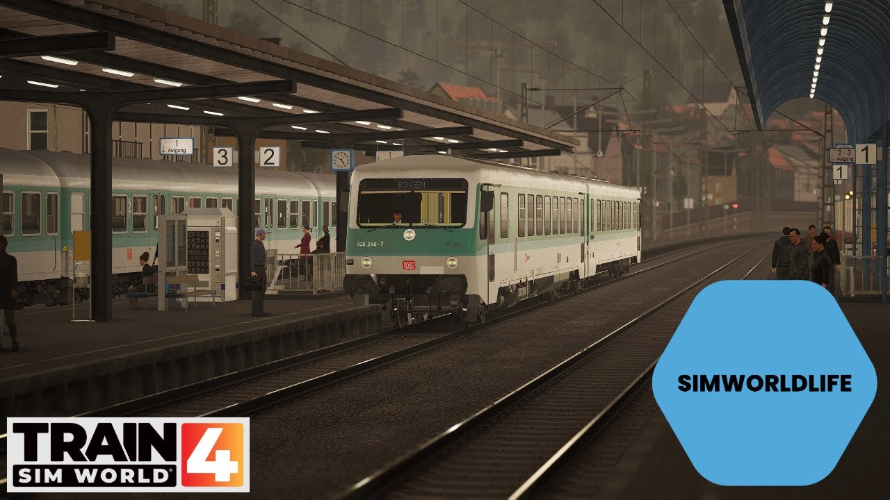 4K+TrackIR | TSW4 Trip Down Memory Lane?! | TSW5 is coming..... | Linke Rheinstrecke | BR628