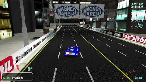 Re-Volt Custom Track Night City by sweet2flower, 8 Lap Race