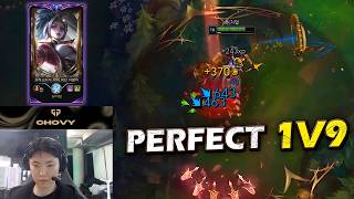 GENG Chovy Stream Akali | Perfect Akali 1V9 Forever