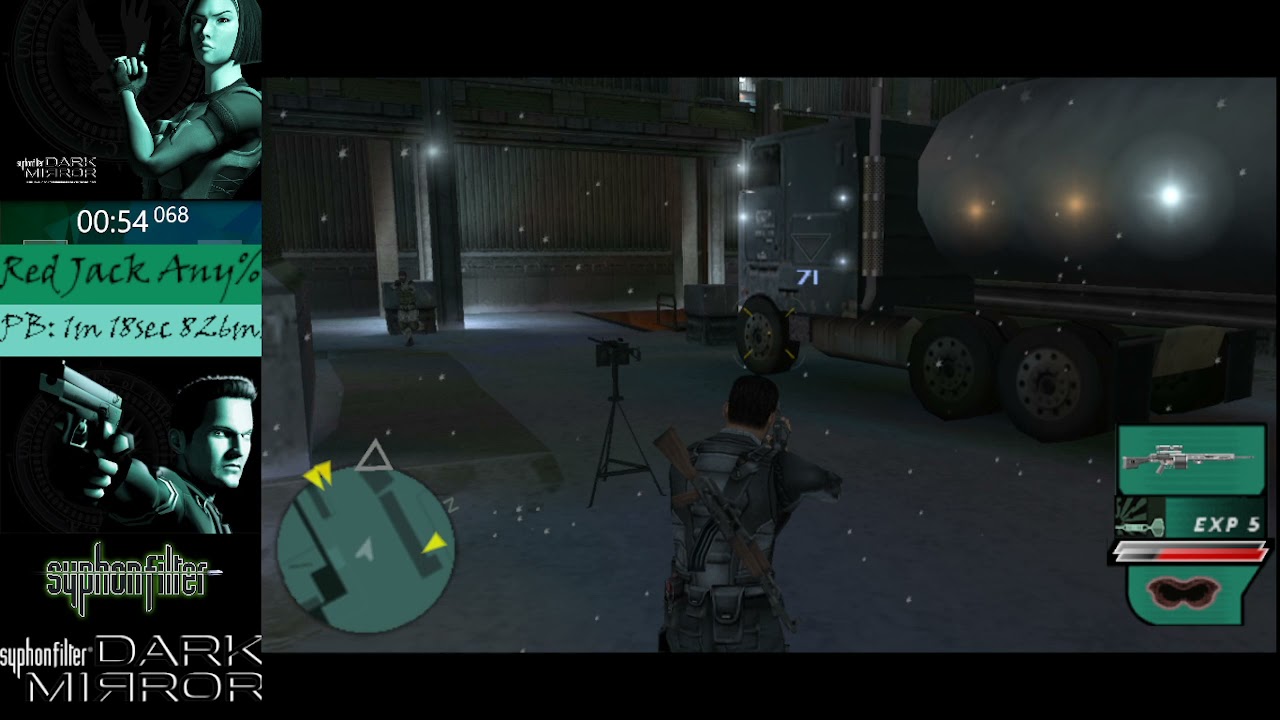 Syphon Filter: Dark Mirror |Red Jack Any%| 1:18:171 (WR) 