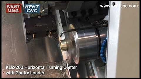 Kent CNC KLR 200S with Gantry Loader