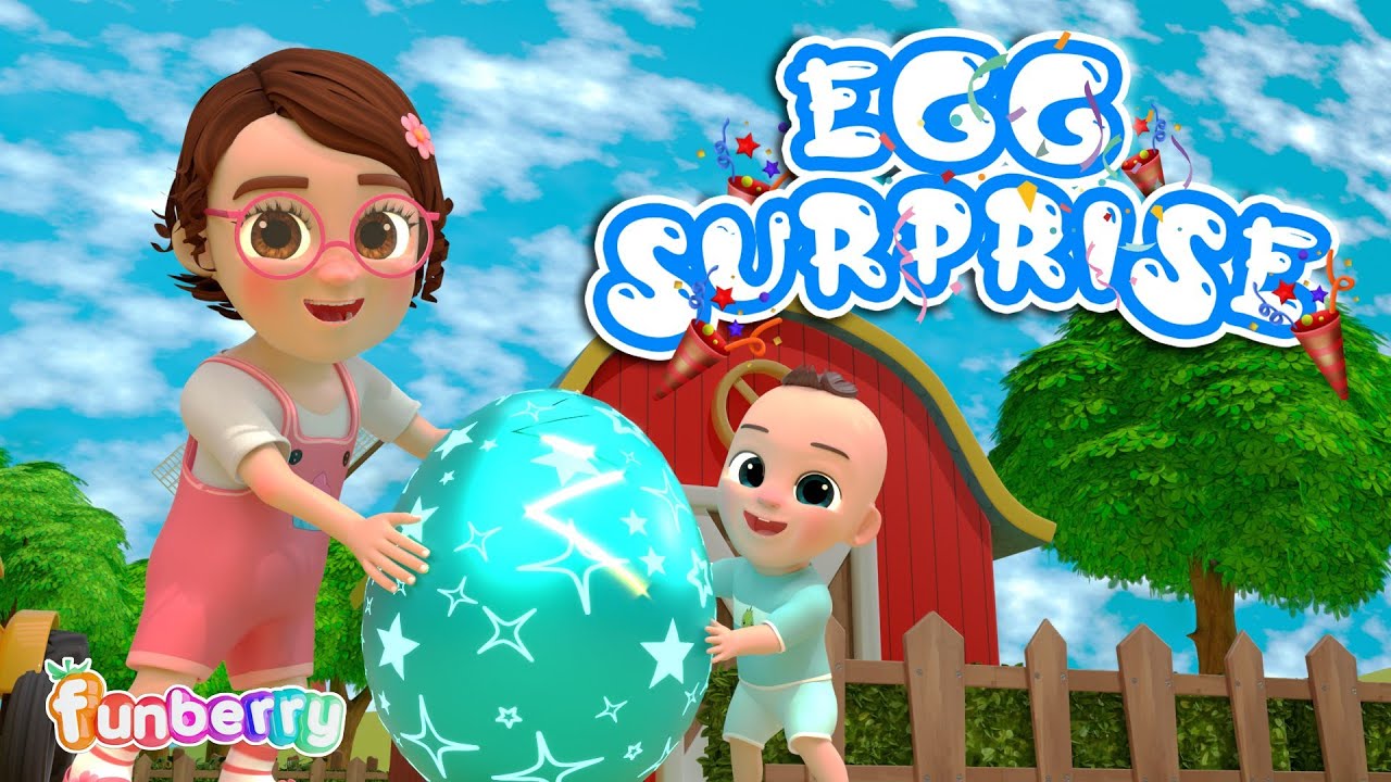 Egg Surprise, Johny Johny Yes Papa, Finger Family Song + More Nursery Rhymes & Kid Songs | Funberry
