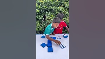 Shawon or Manik playing amazing memory matching game. #funny #shorts #funwithbrotherz