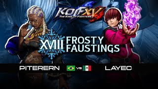 KOF XV 🇧🇷 PITERERN vs LAYEC 🇲🇽 TOP6 Losers | Frosty Fausting XVIII 2026 | THE KING OF FIGHTERS XV 