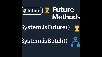 Salesforce developer interview questions part 29 Future methods, System.isfuture, system.isbatch .