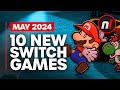 10 exciting new games coming to nintendo switch  may 2024