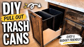 How To Make And Install A Trash Can Pullout