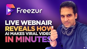 Freezur Webinar Replay (2025) | Cyril Gupta Reveals How AI Creates Viral Videos Fast