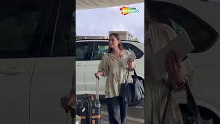 Dia Mirza Spotted At Airport #shorts #shortsvideo #Diamirza #viral #spotted #airportlook