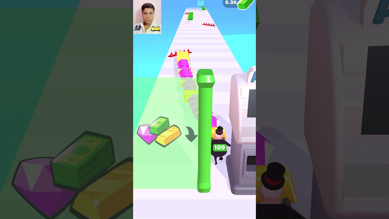 ATM Rush 🥀🌤💲 IOS Android Gameplay Levels #6 AJSY8 LAO76