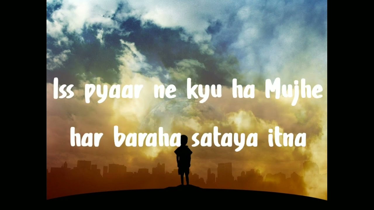 Pyar ek dard sad hindi song lyrics video  vishalrana superhit song