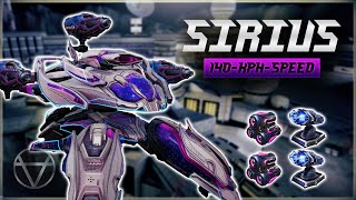 [WR] 🔥 Accelerated SIRIUS Gets 140 KPH w/ 2x P.E.R. - Titan Gameplay | War Robots