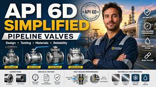 API 6D Pipeline Valves Simplified | Design, Testing, Reliability and Failure Prevention
