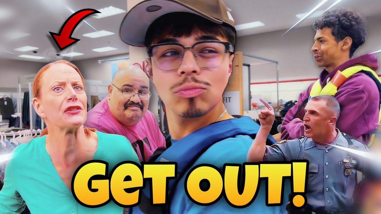 Getting Kicked Out of 3 Stores in 30 Minutes…