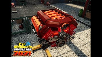 Ford Coyote Restoration - V8 DOHC - Car Mechanic Sim 2021