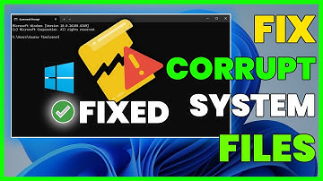 Repair Corrupt Files On Windows Using Built-In Tools (No Software Needed)