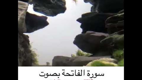 سورة الفاتحة القارئ:محمود الهادي