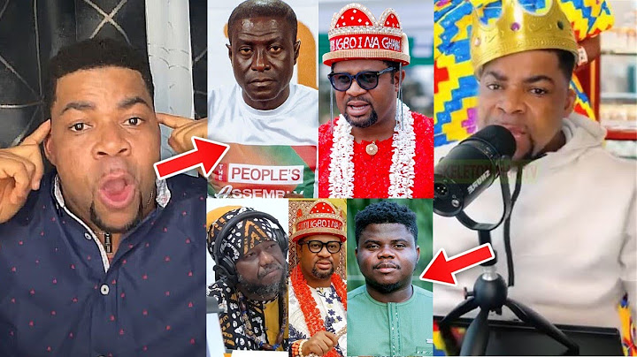 U Are A Sellout - Ohene David Destroy Catain Smart, Blakk Rasta & Wodemaya Over Igbo King In Ghnana