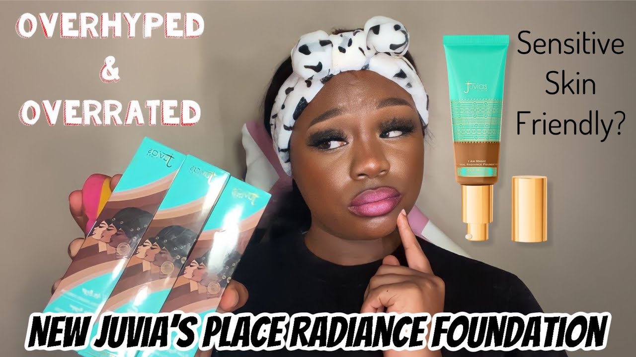 NEW Juvia’s Place I Am Magic Radiance Foundation HONEST REVIEW. Is it giving?!? Shade Kenya VS Keno