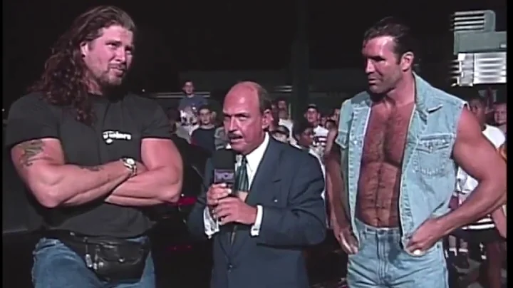 Kevin Nash and Scott Hall -  first interview - after Hulk Hogans heel turn at Bash at the Beach 1996