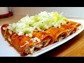 Easy Red Enchiladas | Enchilada Sauce Recipe | Enchiladas Rojas Facil