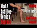 Achilles Tendon Rupture, Non-Surgical Recovery | Week 7: New Exercises, Boot Wedges and Frustration
