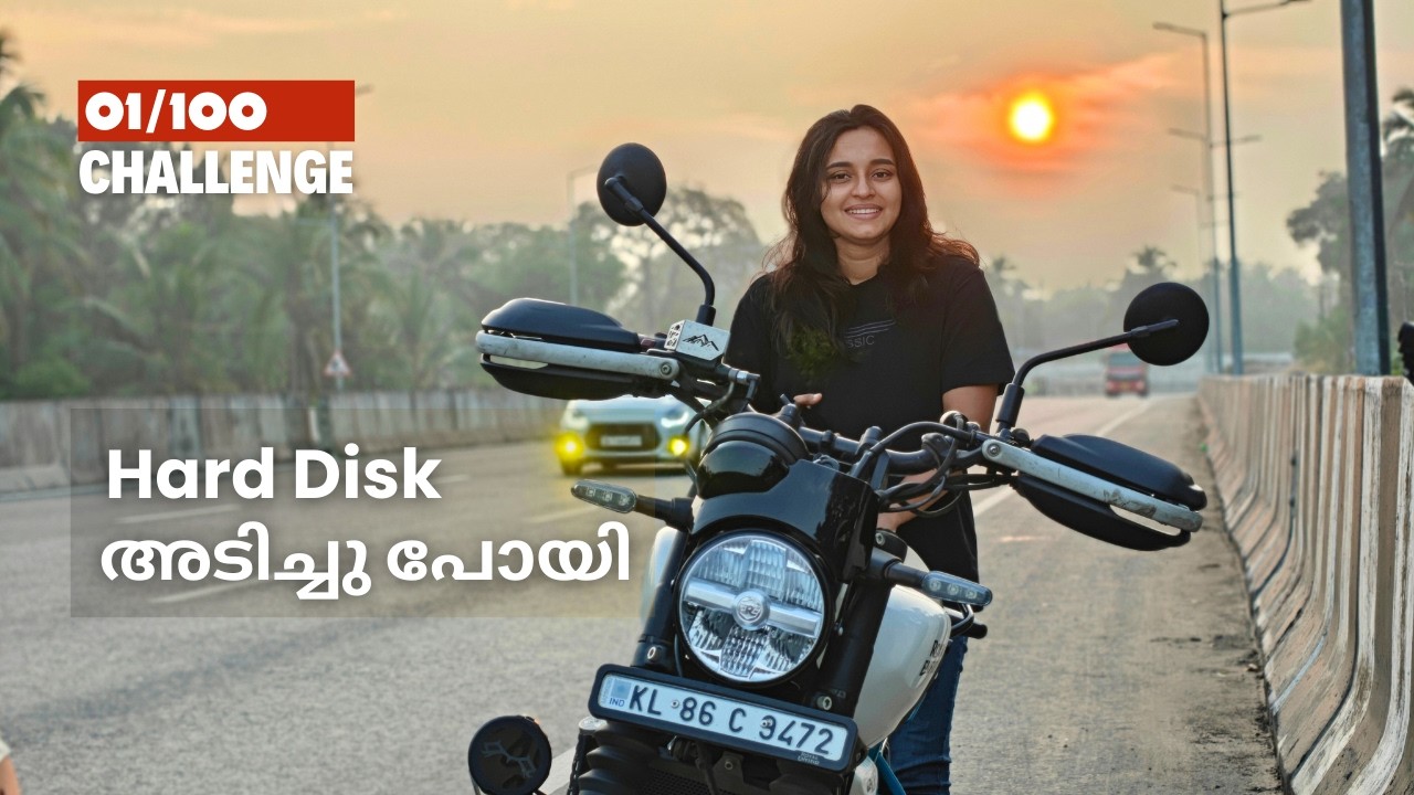 Morning Thrills: Riding to Azhithala Beach, Kasaragod | Kicking Off My 100 Days Challenge!