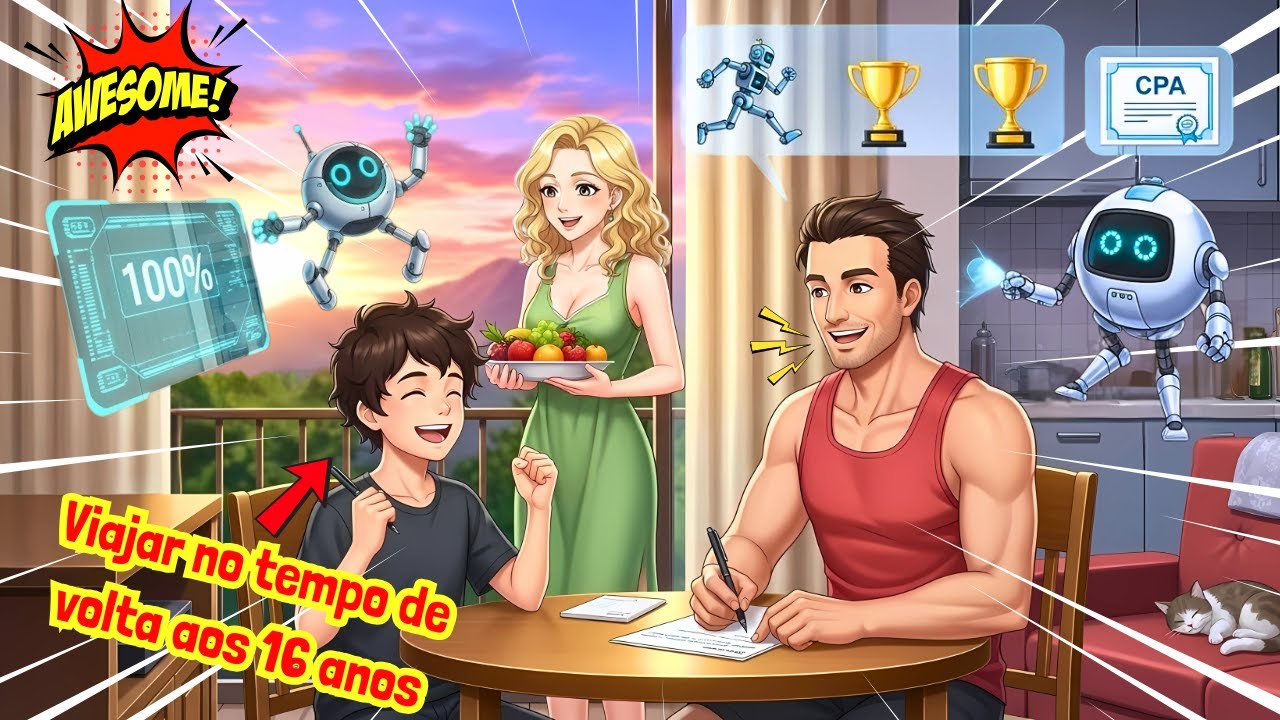 ♦️REENCARNEI aos 16 e virei um GÊNIO VERSÁTIL com o SISTEMA de PAI-FILHO! | Resumos de Manhwa