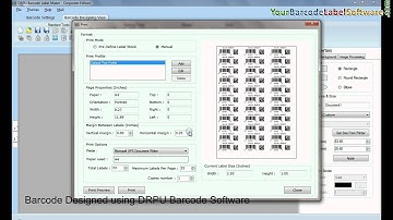 Generate barcode labels of different font standards: DRPU Business Barcode Creator Program