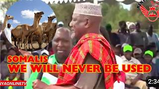 This Conflict btw Kambas &amp; Somalis is stage sponsored! We will never be used! Somalis declares 