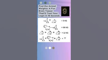 A Fun Brain Teaser #puzzle #mathpuzzle  #brainteasers #riddels