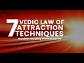 Vedic law of attraction techniques to manifest anything you want  vidhyaa prakash