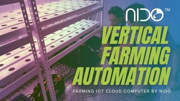 NIDO ONE - Installation in Vertical Farming Greenhouse | Hydroponics NFT | Agritech | IoT Computer