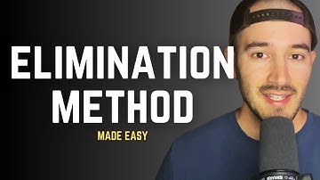 The Elimination Method | Solving a System of Equations | Algebra 1
