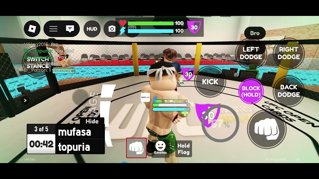 2 fights With Same Tuporia 2 wins 