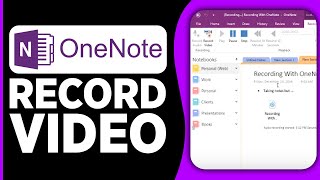 How To Record Video On OneNote 2024 | OneNote Tutorial
