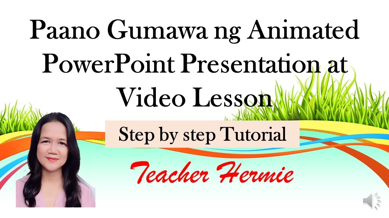 paano gumawa ng video presentation sa powerpoint