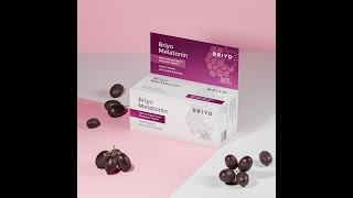 Briyo Melatonin 3 Mg Chewable Tablets