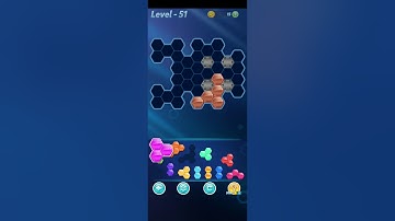 Block! Hexa Puzzle~12Mania A block 11 to 12 levels~ level-51-52