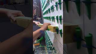 Wall Tile Alignment Using Constant Pressure Clips