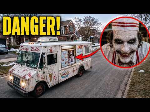 If you ever see the icecream man, don't approach him.. (he's bad)