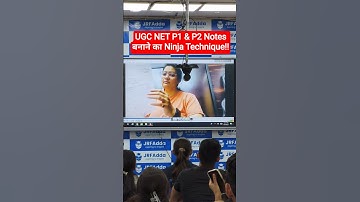 UGC NET P1 & P2 Notes bnane ka ninja technique!! 🔥💯 #shorts #shortsfeed #notesmaking