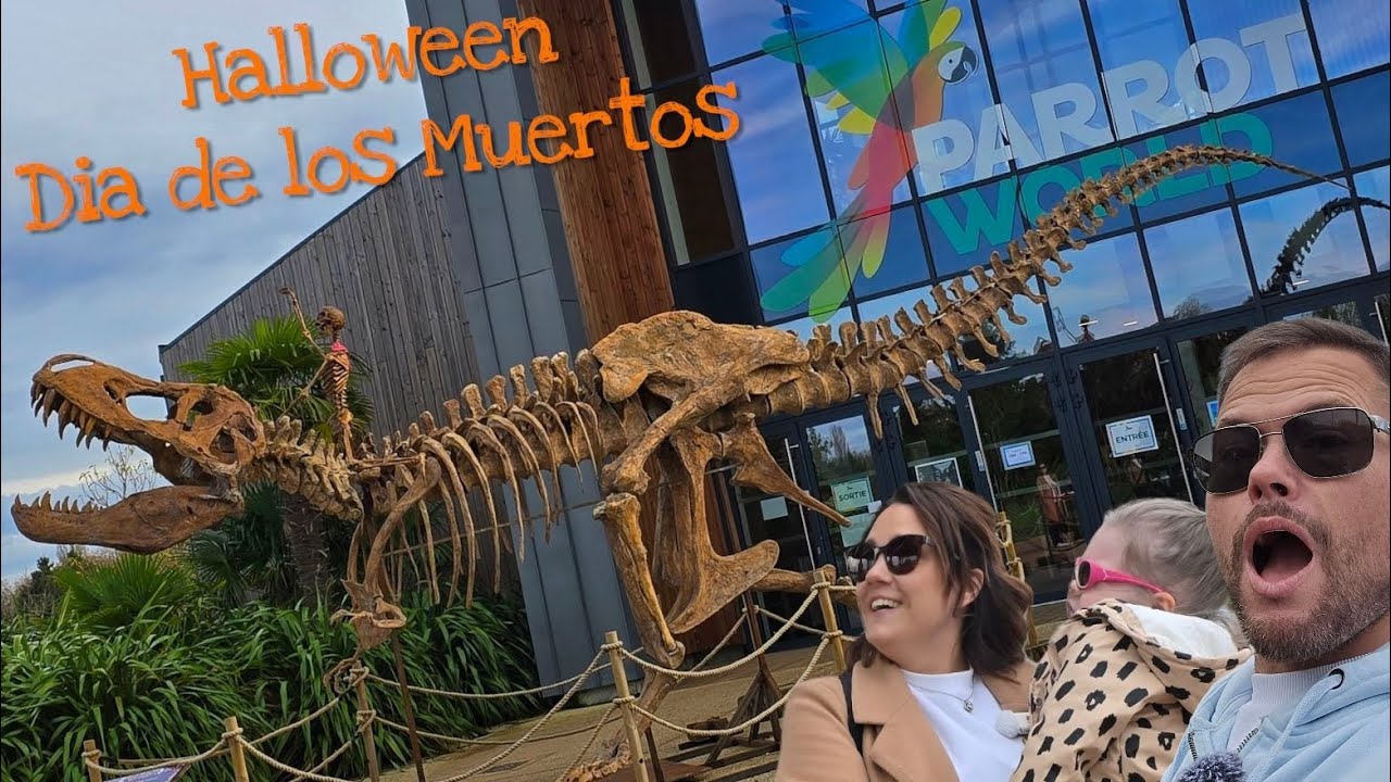 Parrot World : Halloween Dia de Los Muertos