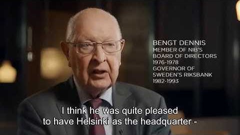 NIB    Financing the region since 1976