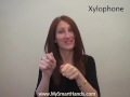 xylophone - ASL sign for xylophone