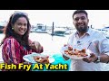 Fish fry at jabbar bhai yachts