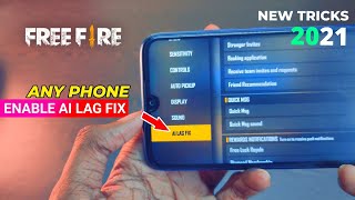 Enable Ai Lag Fix Option in Free Fire | Free Fire Lag Fix | Free Fire Lag Fix 2GB RAM |Free Fire Lag